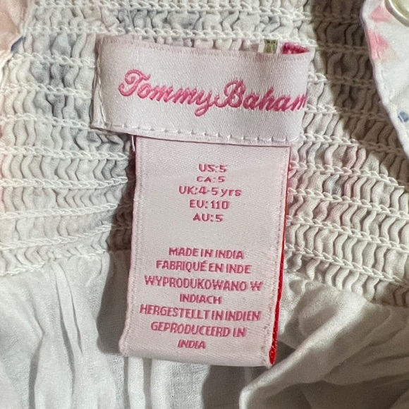 Tommy Bahama Floral Sleeveless Kids Dress - Picture 7 of 8